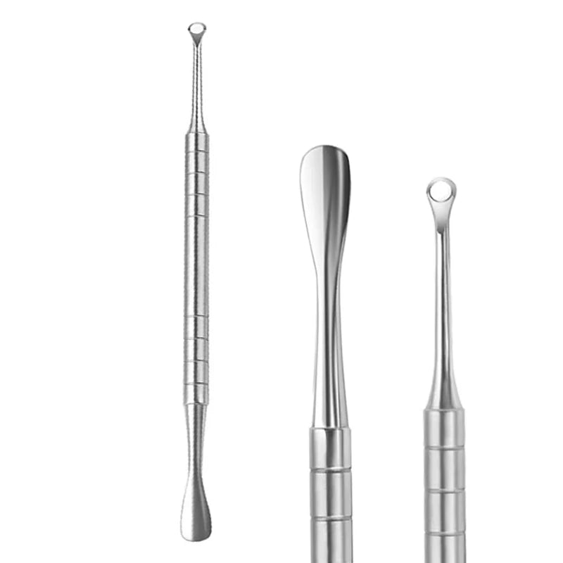 Spingicuticole professionale in acciaio a doppia punta