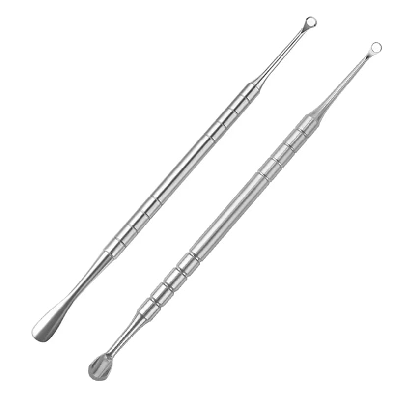 Spingicuticole professionale in acciaio a doppia punta