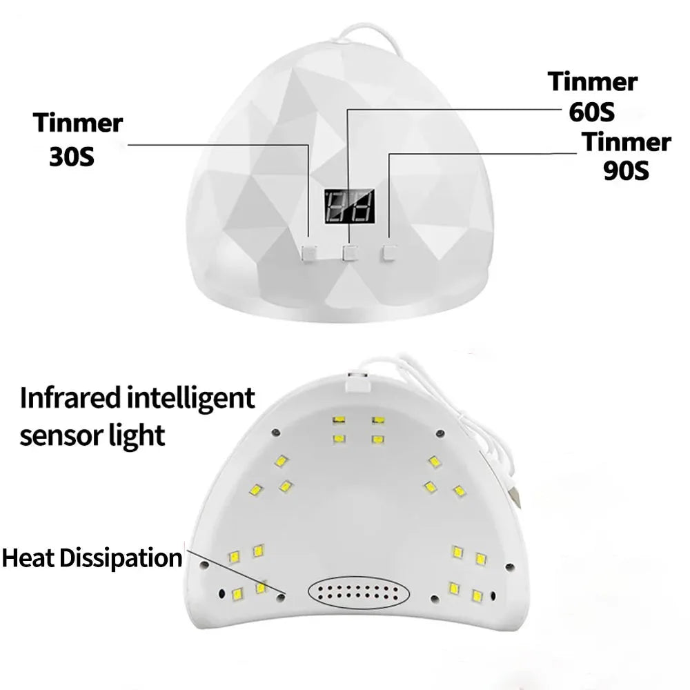 Lampada UV/LED per gel e semipermanente