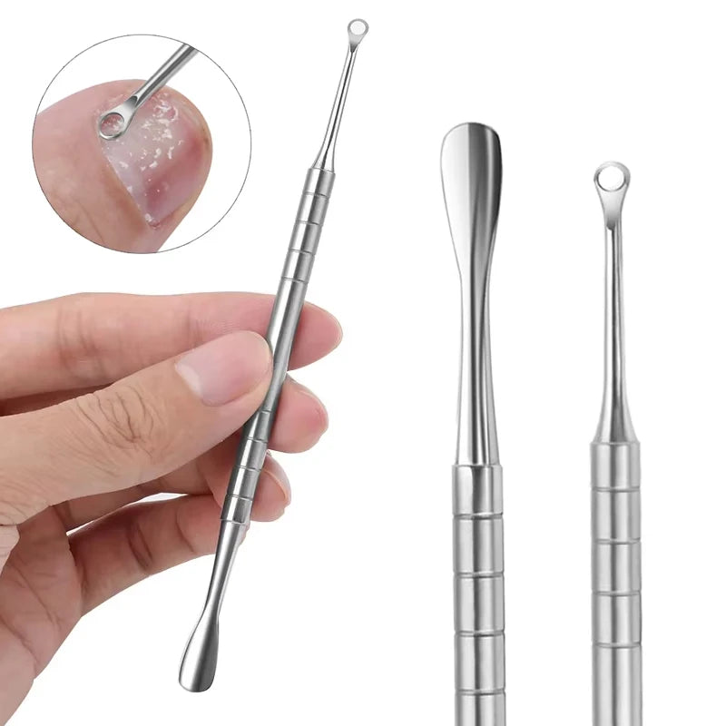 Spingicuticole professionale in acciaio a doppia punta
