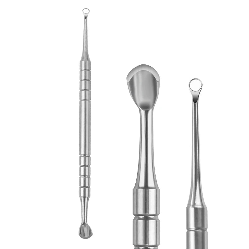 Spingicuticole professionale in acciaio a doppia punta