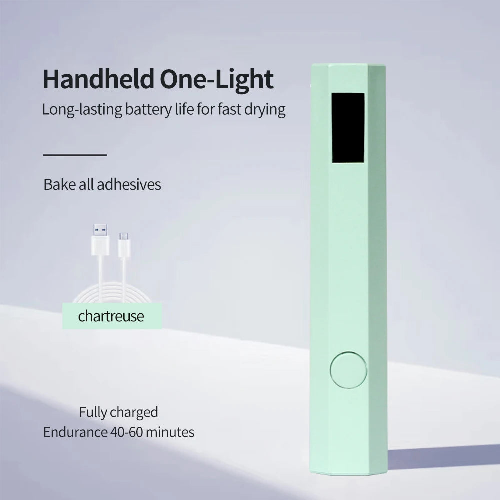 Mini lampada UV/LED portatile per unghie