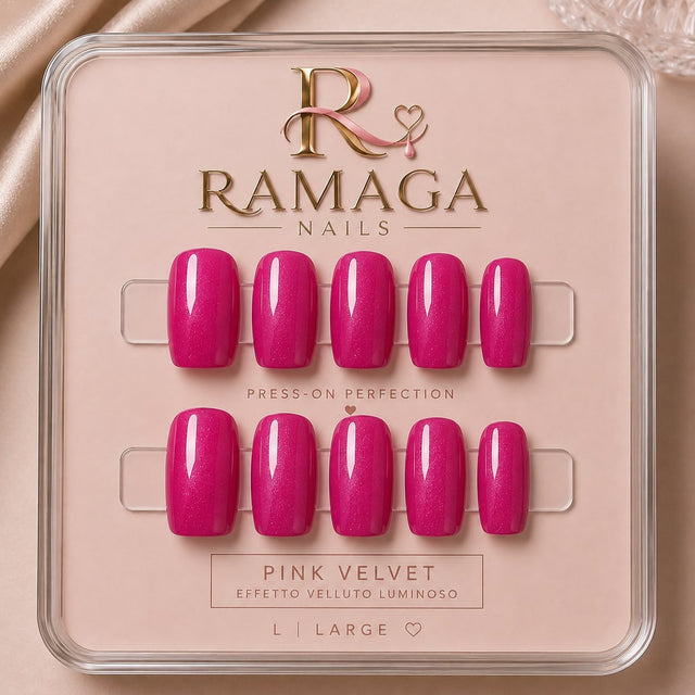 Pink Velvet – Press-on in gel