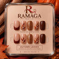 Autumn Leaves - press-on Ramaga Nails