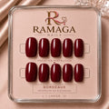 Bordeaux - press-on Ramaga Nails