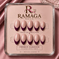 French Marrone - press-on Ramaga Nails