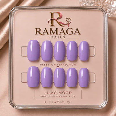 Lilac Mood – Press-on in gel
