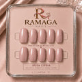 Rosa Cipria - press-on Ramaga Nails